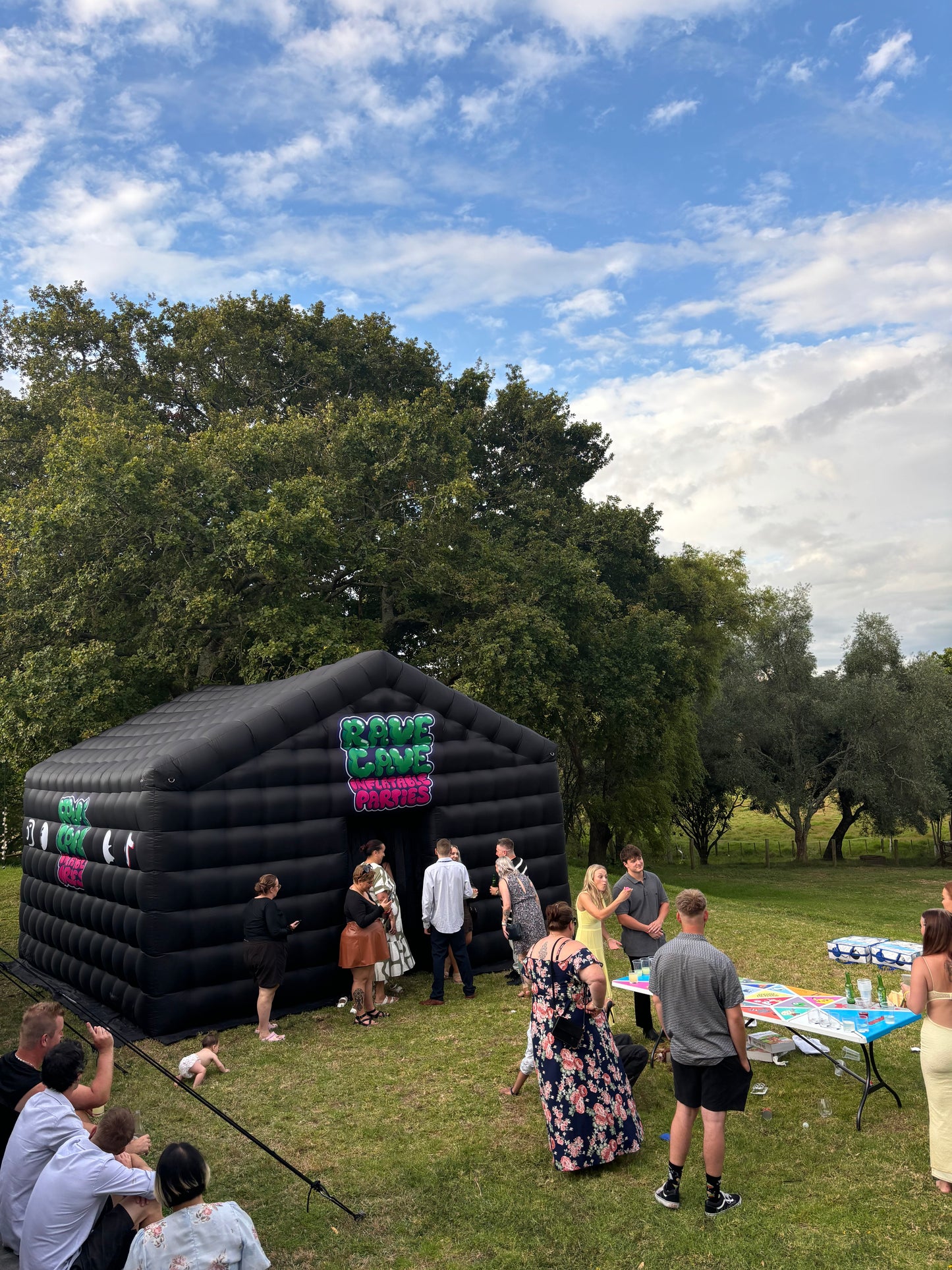 Turn Your Backyard Into a Private Nightclub
